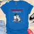 Beware crazy bulldog lady - V3 - Shoulder To Cry On Two T-Shirt